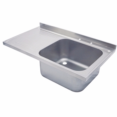 Sink Top 1200 x 650 single bowl, single LH drainer