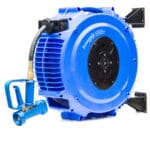 Spring Rewind Hotwash Hose Reel & Gun